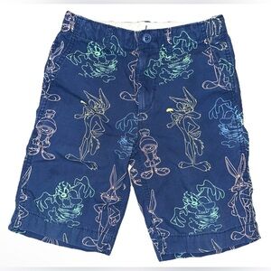 Warner Bros Looney Tunes Kids Size 8 Shorts Gap Tweety Bird Taz Bugs Bunny Y2K